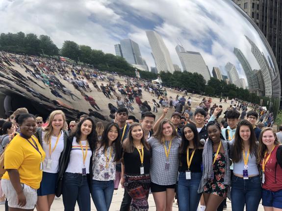 "Students at Bean"