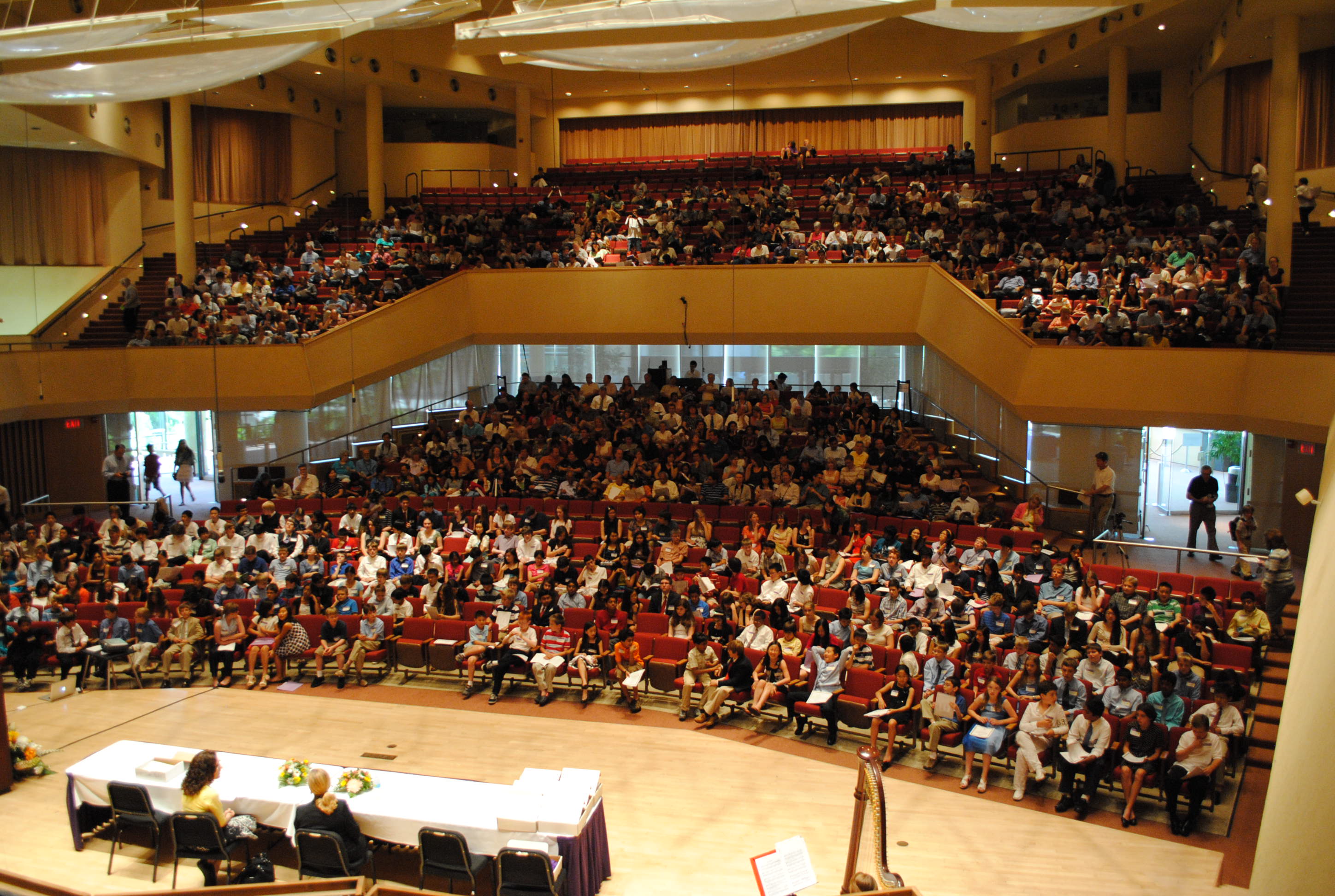 numats ceremony crowd