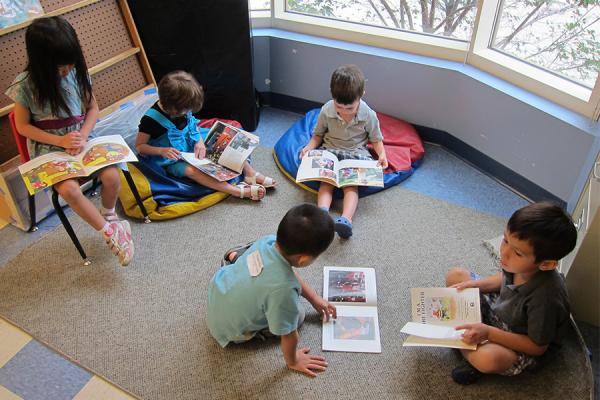 young students in classdroom